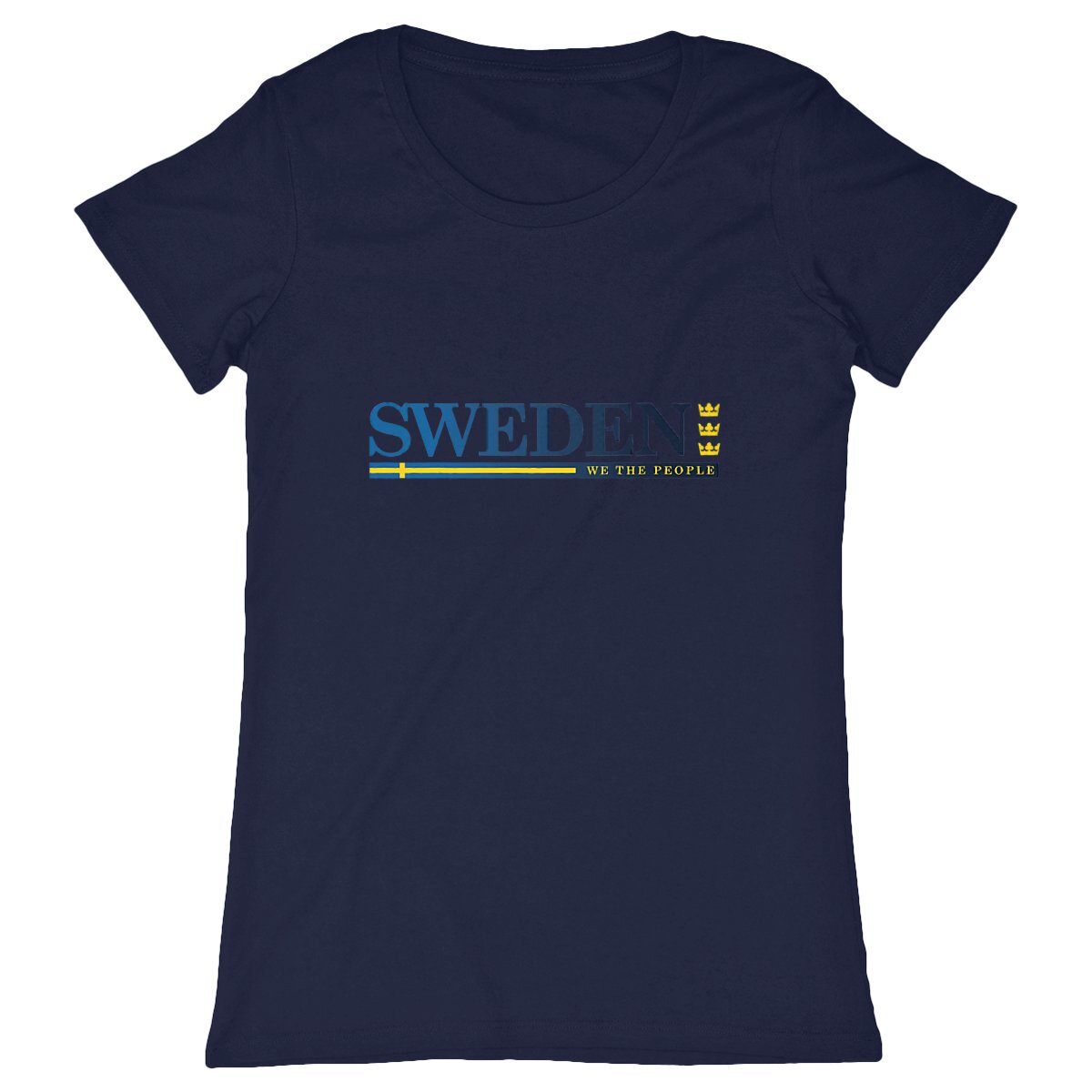 T-shirt Dam Ekologisk Premium Sweden